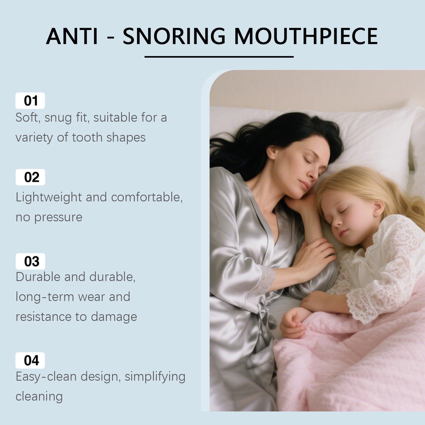Nighttime Sleep Care Anti-snoring And Teeth Grinding Dental Guard