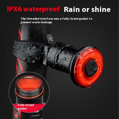 Portable Home Bicycle Smart Brake Taillight