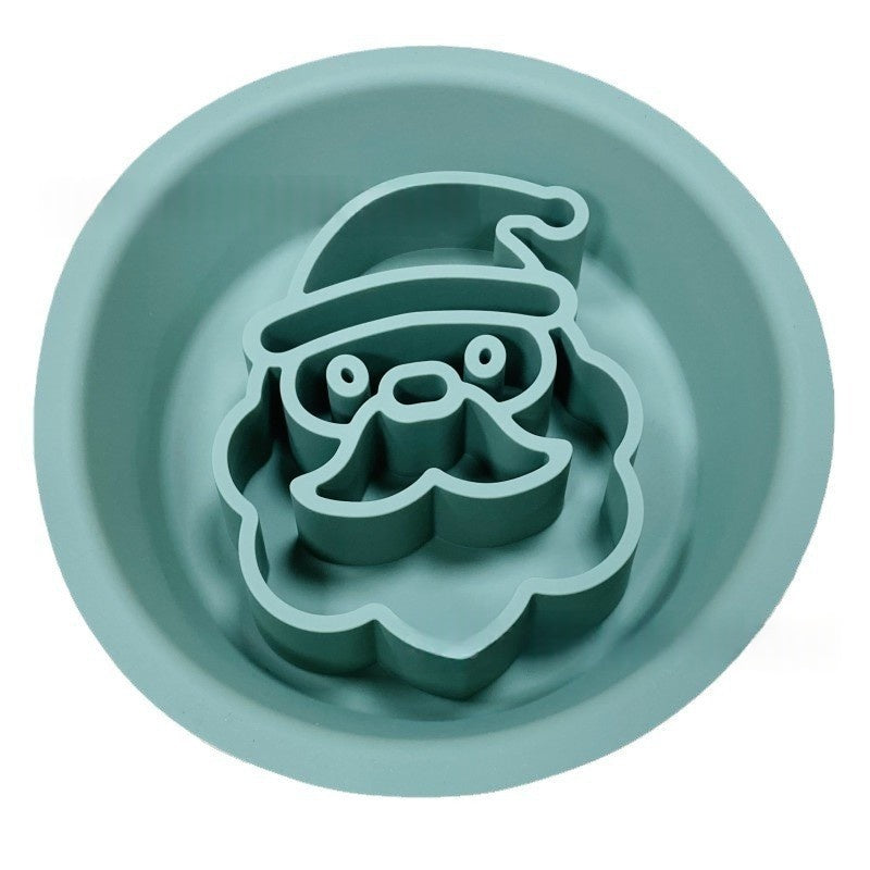 Slow-feeding Bowl Silicone Pet Supplies For Cats And Dogs