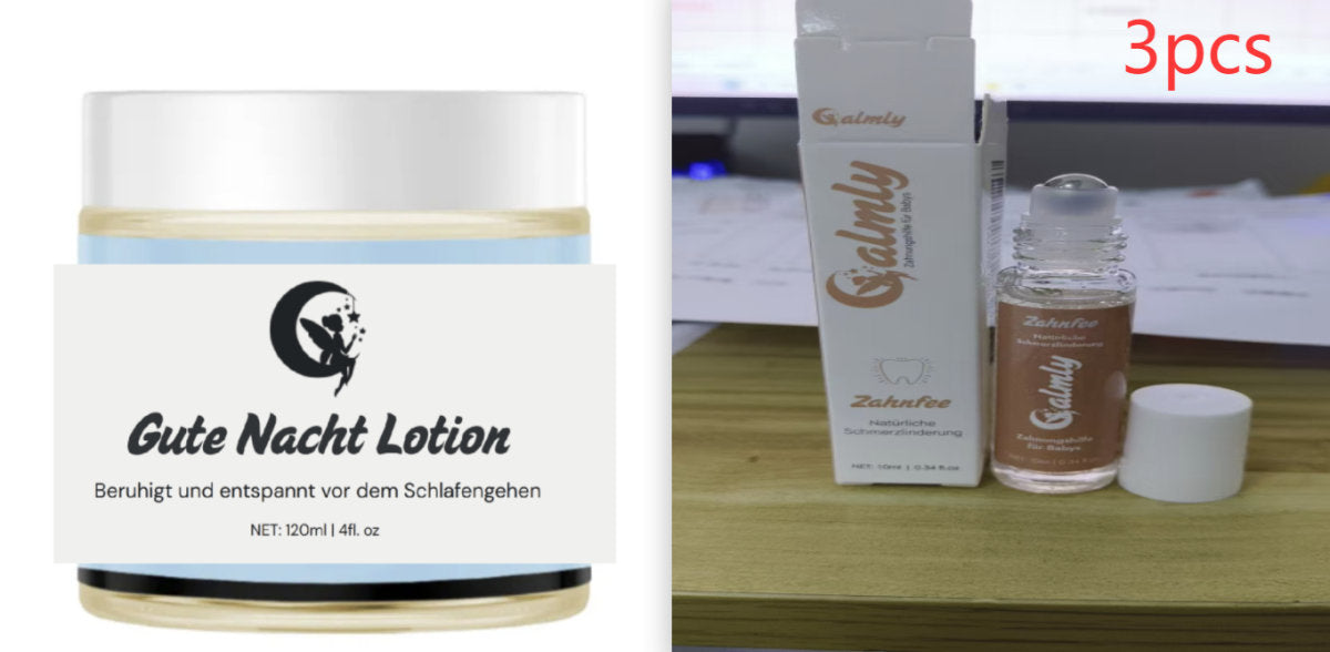 Tooth Pain Relief And Rolling Ball Care Products Set