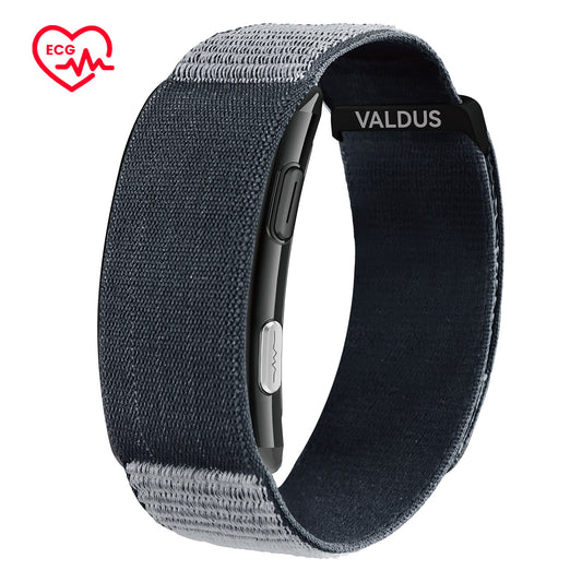 VITRO Screenless ECG Smartwatch With Real-Time Heart Rate And Body Temperature Monitoring