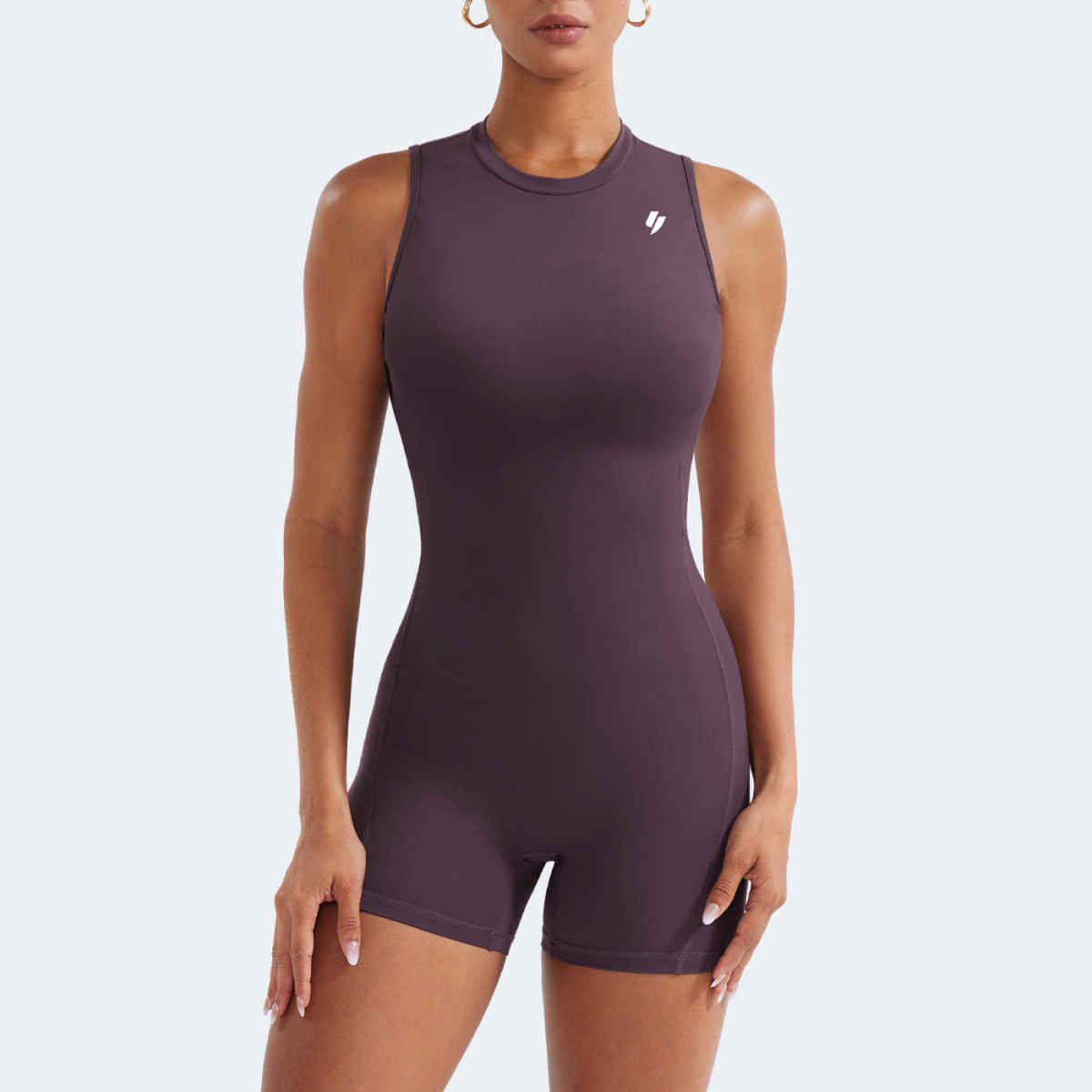 Siamese Rear V Backless Yoga Bodysuit