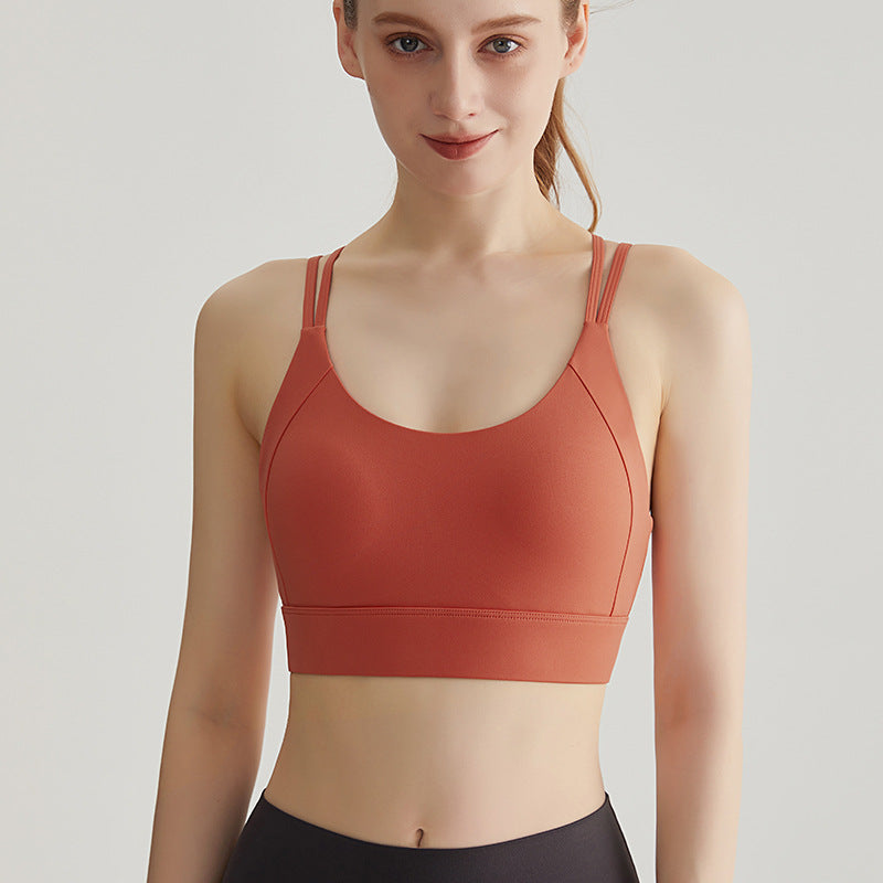 Outdoor Shock-absorbing Push-up Crisscross Back Yoga Vest