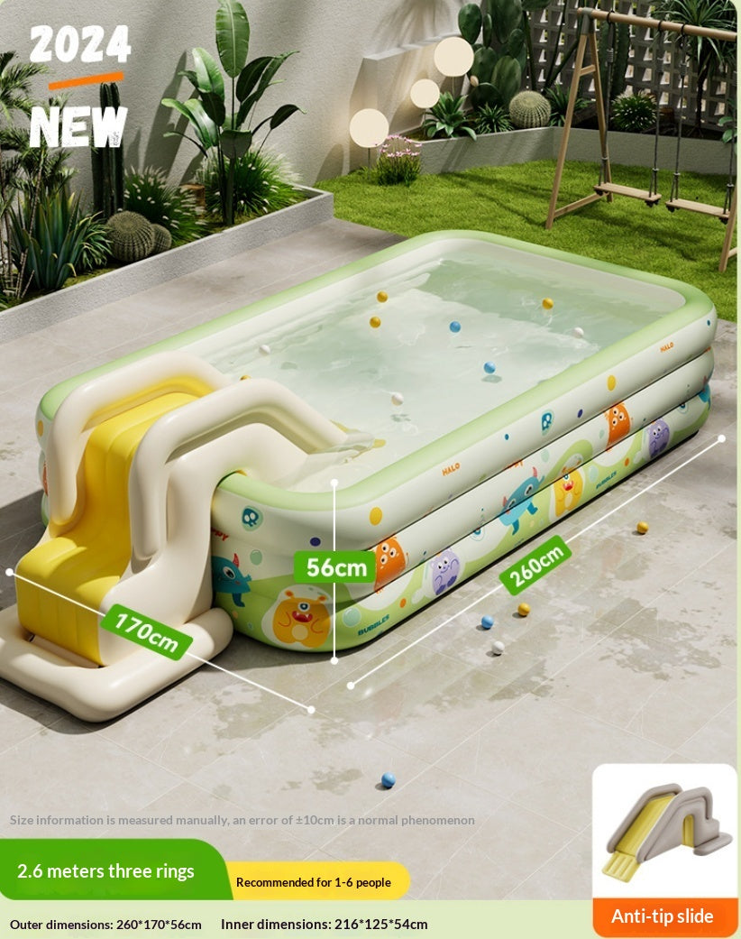 Thickened Inflatable Kids Swimming Pool Home Water Play Pool