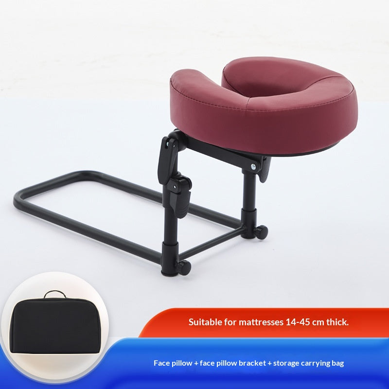 Portable Beauty Bed For Moxibustion Therapy And Post-Op Eye Recovery Pillow
