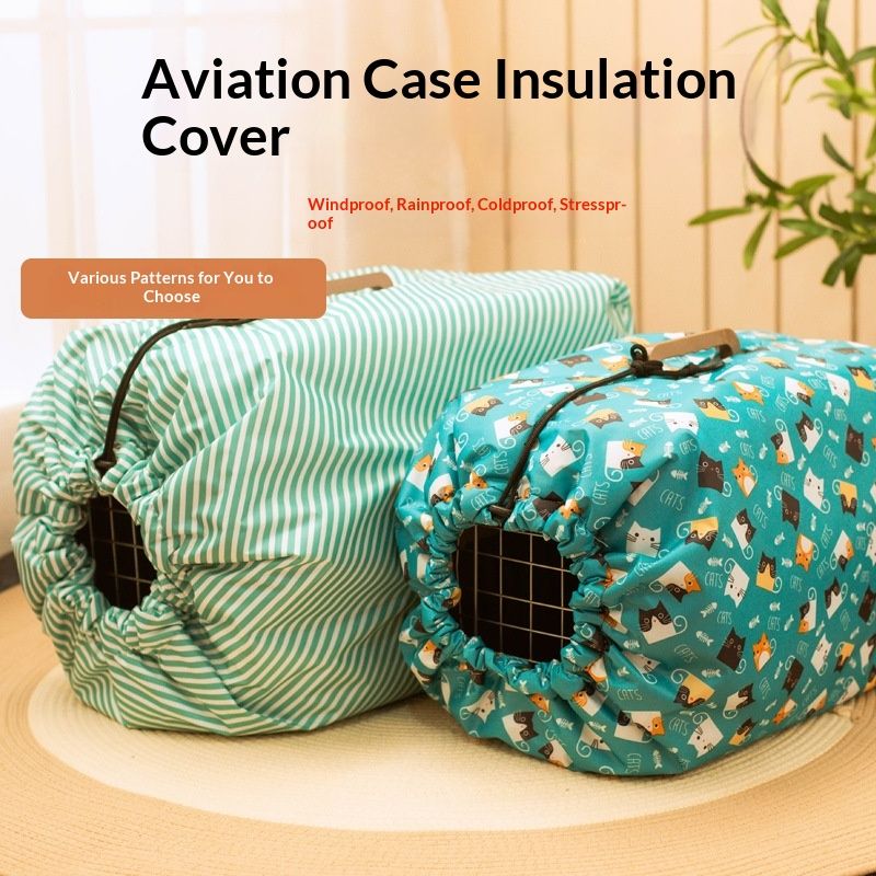 Pet Airline Carrier Windproof And Warm Cover