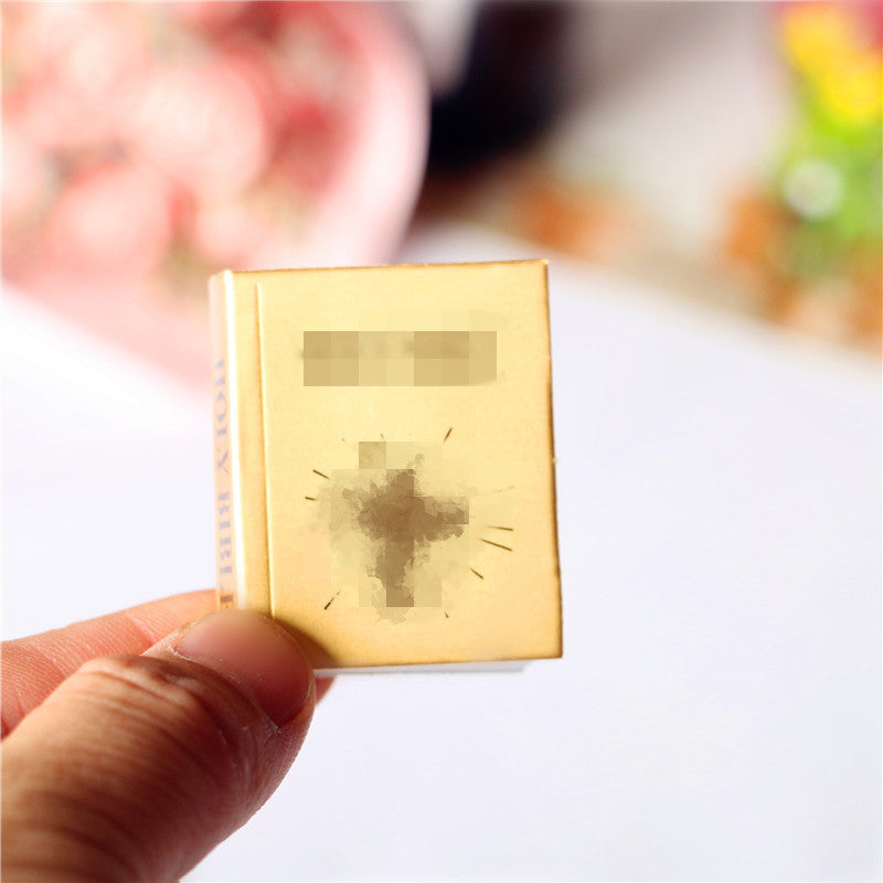 Miniature Dollhouse Pocket-Sized Furniture Accessories Books
