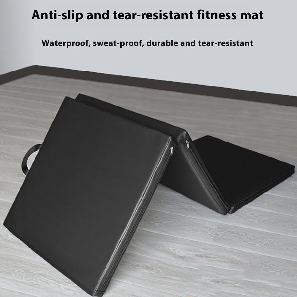 Three Fold Gymnastic Mat Men And Women Training Sit-up Mat Home Non-slip Thick Yoga Exercise Mat