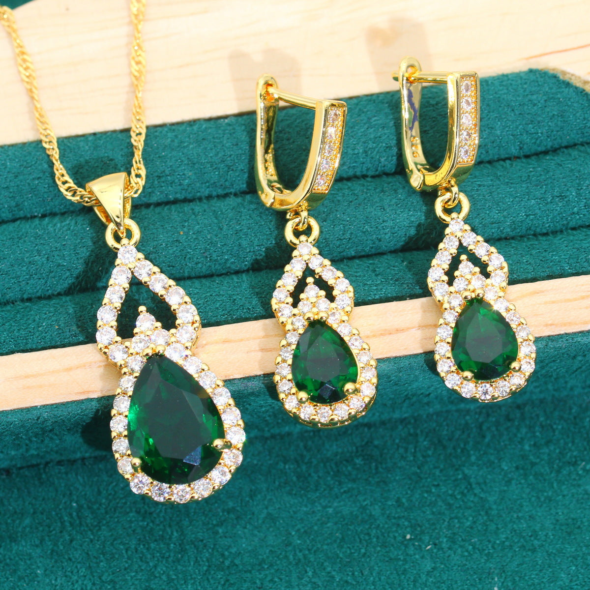 High-end Bridal Jewelry Accessories Set Fashion