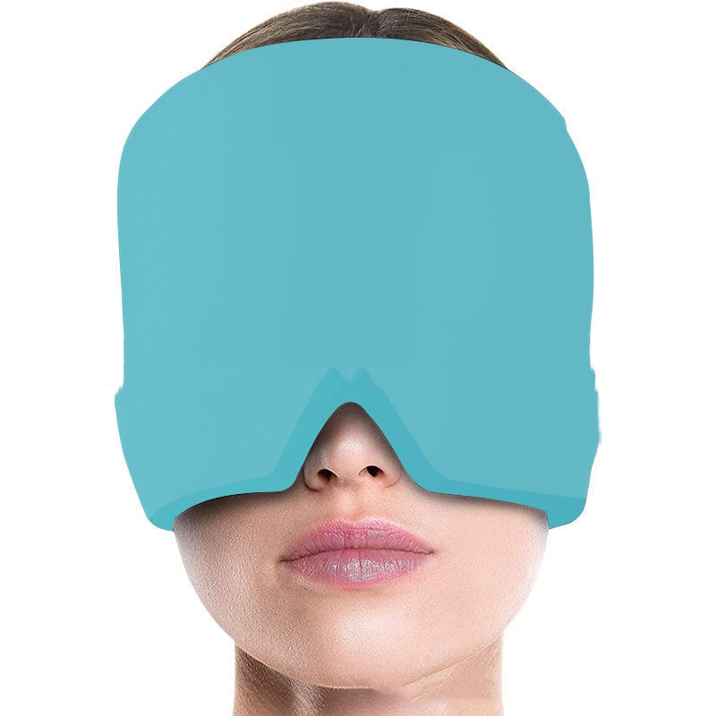 Gel Mask Ice Compress Head Cover Physical Cooling Relieve Headache