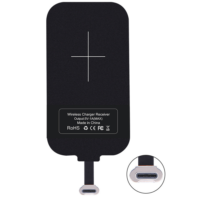 TYPE-C Interface Energy Sticker Wireless Charging Receiver