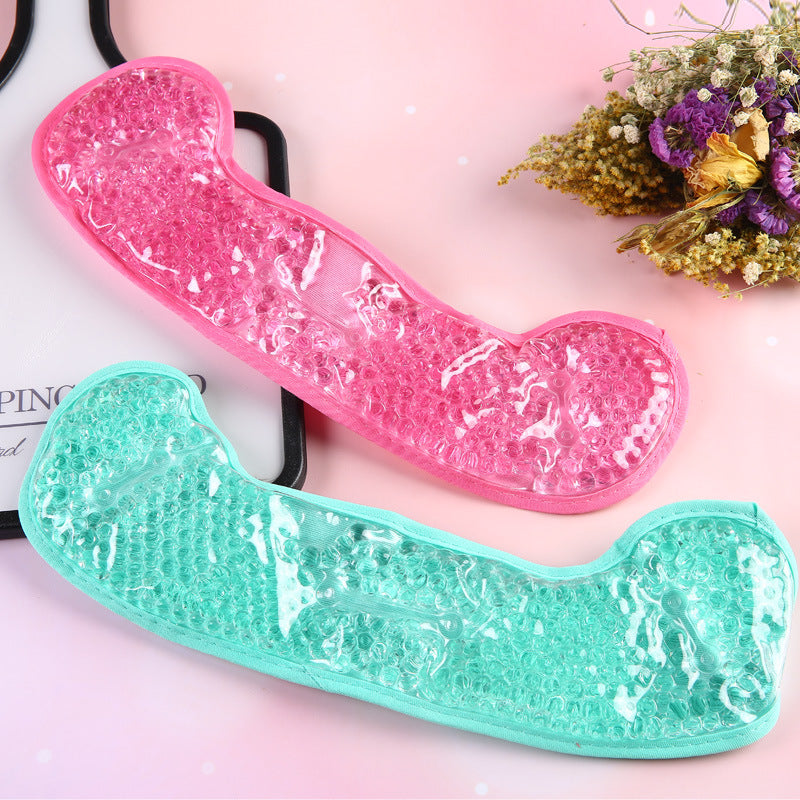 Physical Cooling Ice Pack Headband With PVC Gel For Forehead Protection