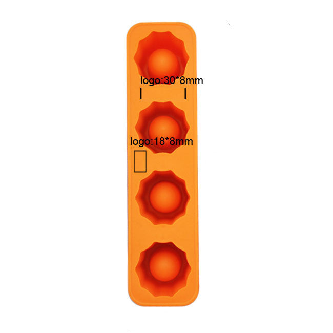 Rectangular Ice Cup Silicone Ice Tray Best selling Ice Box Ice Mold in Summer