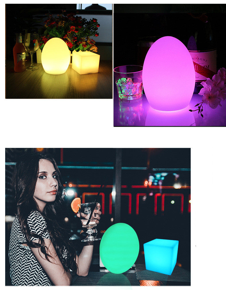 Creative Style Simple Colorful Night Light LED Bedroom Feeding Light