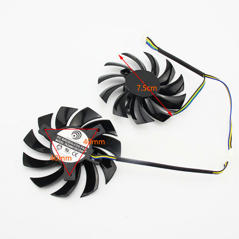 Microstar MSI GTX 460 560 560Ti HD 6870 Graphics Cooling Fan