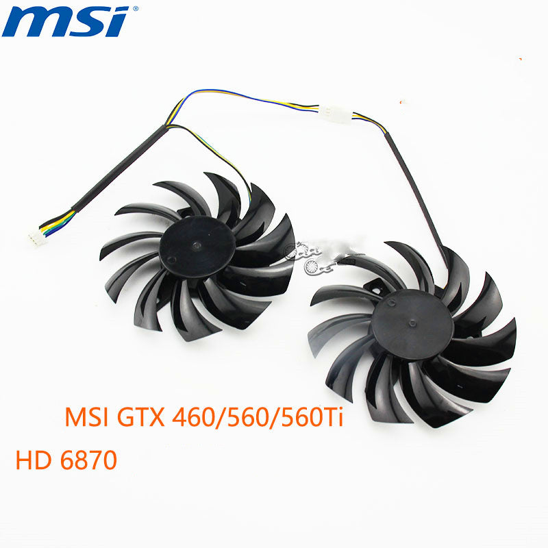 Microstar MSI GTX 460 560 560Ti HD 6870 Graphics Cooling Fan