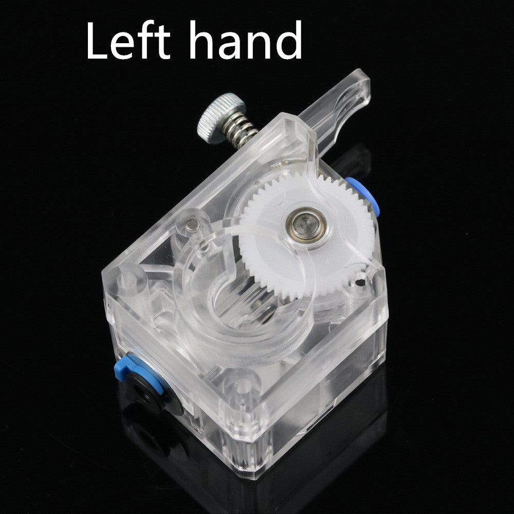 3D Printer Accessories, New Bmg Extruder, Transparent Type, Dual Gear Feeding, Soft Consumables