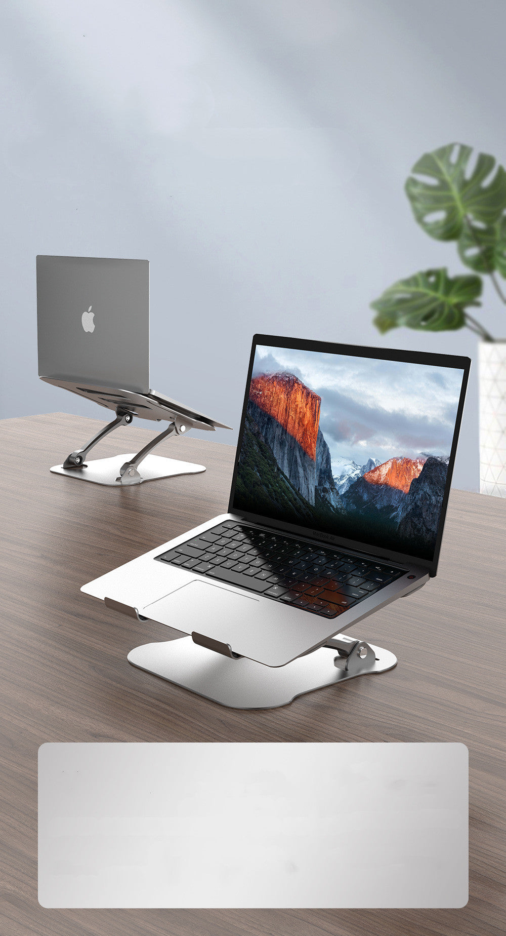 Compatible with Apple, Adjustable Lifting Laptop Bracket Aluminum Alloy Desktop Folding Ipad Tablet Cooling Bracket