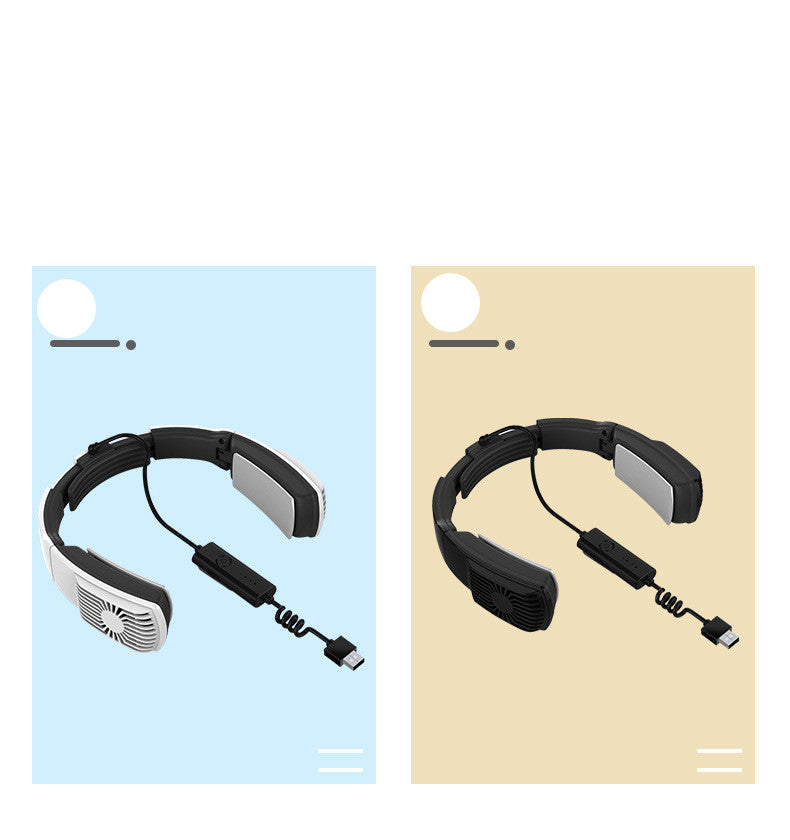 Portable Heating And Cooling Air Conditioner Wearable Neck Protector Wearable Neck Protector Air Conditioners