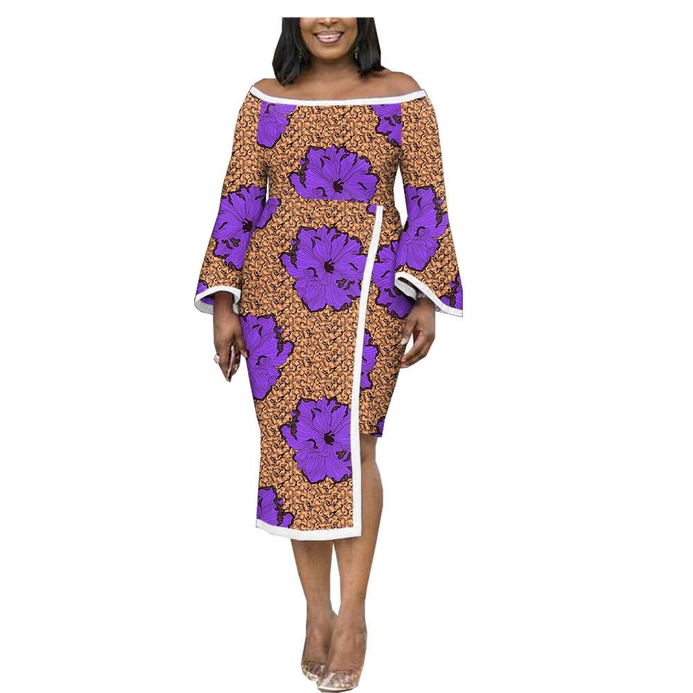 Featured Batik Print Dress Dress