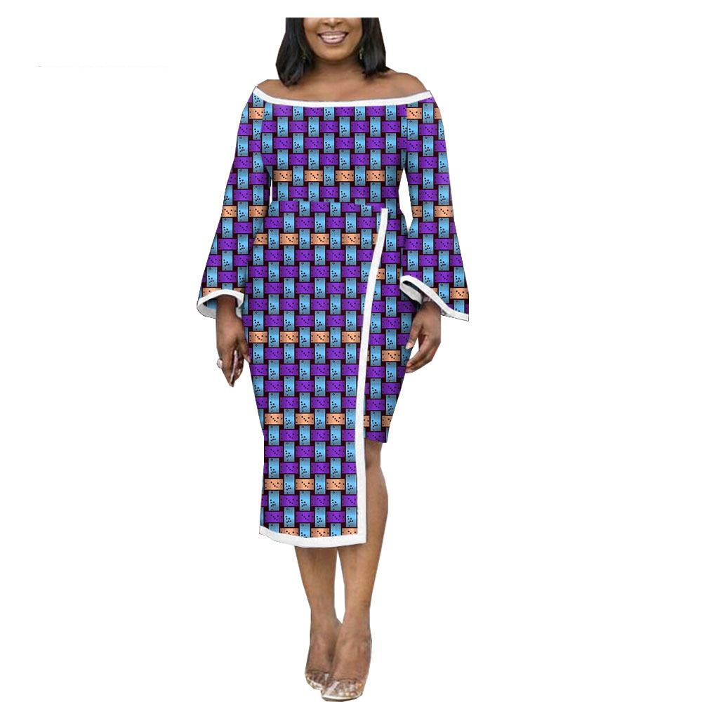 Featured Batik Print Dress Dress