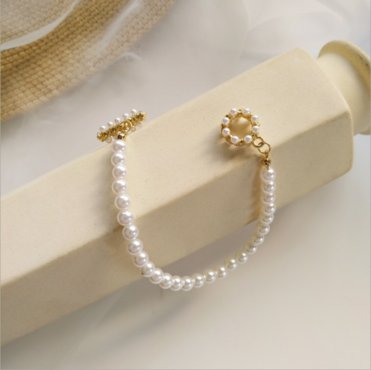 Korea East Gate Bracelet, Japanese and Korean Fashion, Creative Pearl Bracelet, Aestheticism, Minority Temperament, Best Friend Hand Ornament 438