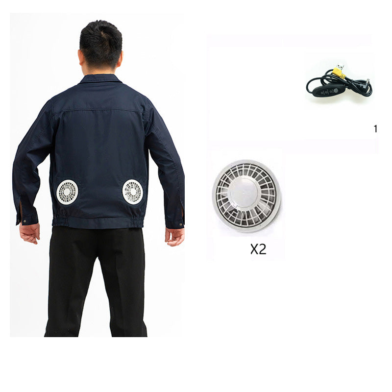 Cooling Air-Conditioning Suit With Fan