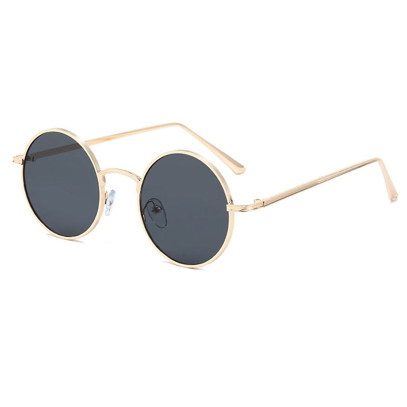 Prince Mirror Wu Yifan The Same Round Glasses Best Man Retro Sunglasses Men's Small Frame Sunglasses Women's Trendy Wholesale