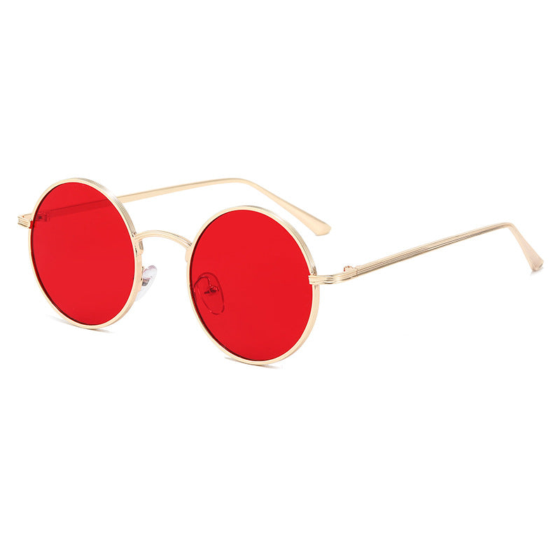 Prince Mirror Wu Yifan The Same Round Glasses Best Man Retro Sunglasses Men's Small Frame Sunglasses Women's Trendy Wholesale
