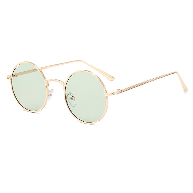 Prince Mirror Wu Yifan The Same Round Glasses Best Man Retro Sunglasses Men's Small Frame Sunglasses Women's Trendy Wholesale