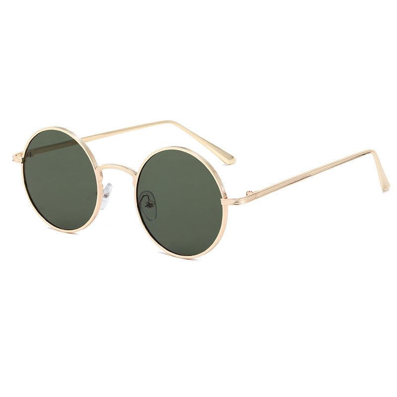Prince Mirror Wu Yifan The Same Round Glasses Best Man Retro Sunglasses Men's Small Frame Sunglasses Women's Trendy Wholesale