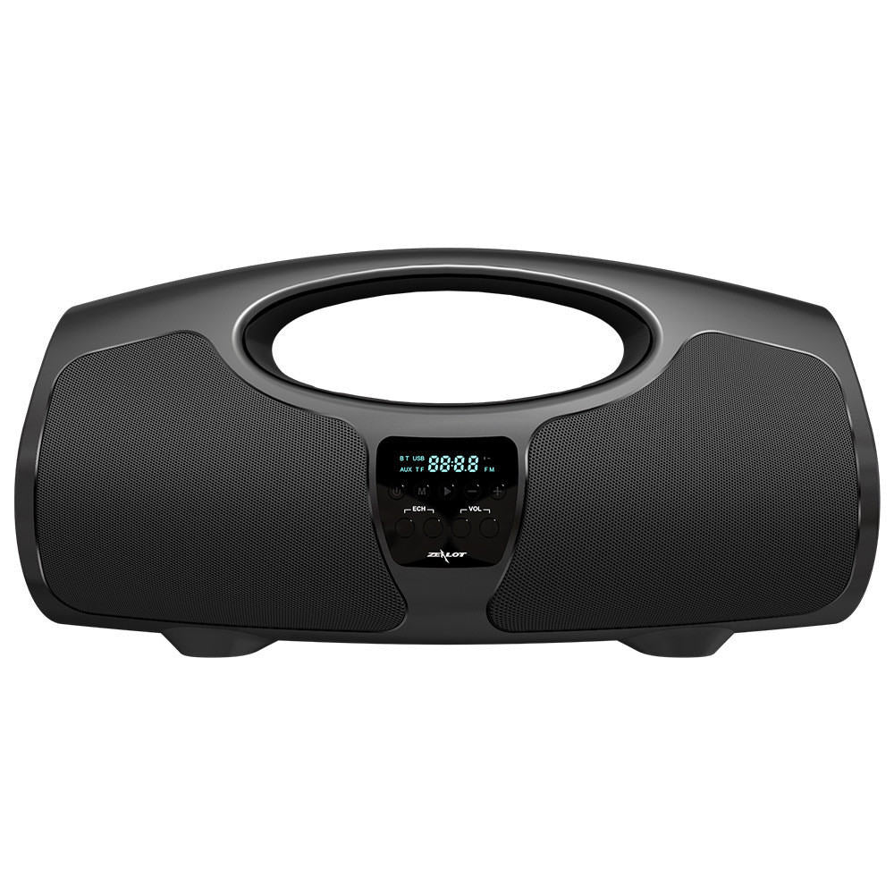 Subwoofer Square Dance Bluetooth Speaker German Portable Audio K Song Wired Microphone