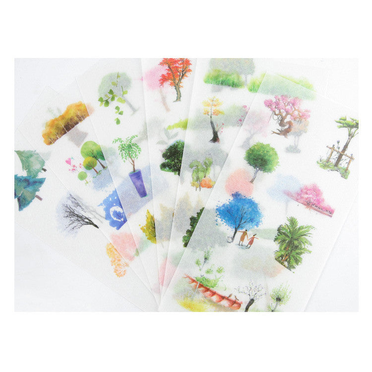 Three Picks And Paper Stickers