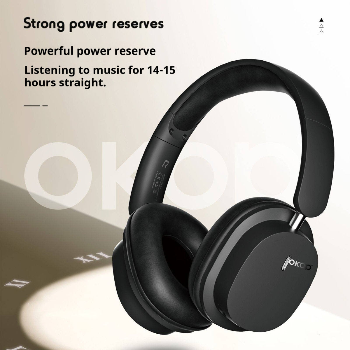 KP-H105 Best-Selling Over-Ear Bluetooth Headphones Sports-Ready Noise-Canceling Low-Latency Gaming Long Battery Life