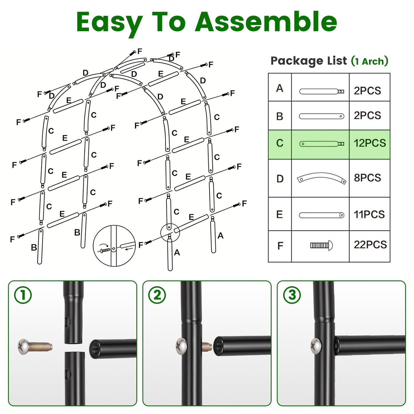2Pcs Or 1Pcs Options 7.87Ft H X 4.59Ft W Adjustable Metal Garden Arches DIY Outdoor Trellis For Climbing Plants Wedding Arch Decoration Iron Arbor For Backyard Garden Entrance