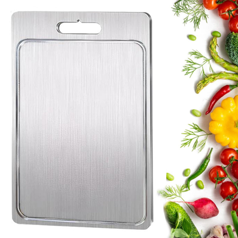 Titanium Double-Sided Cutting Boards Titanium Chopping Board Fit Kitchen Camping