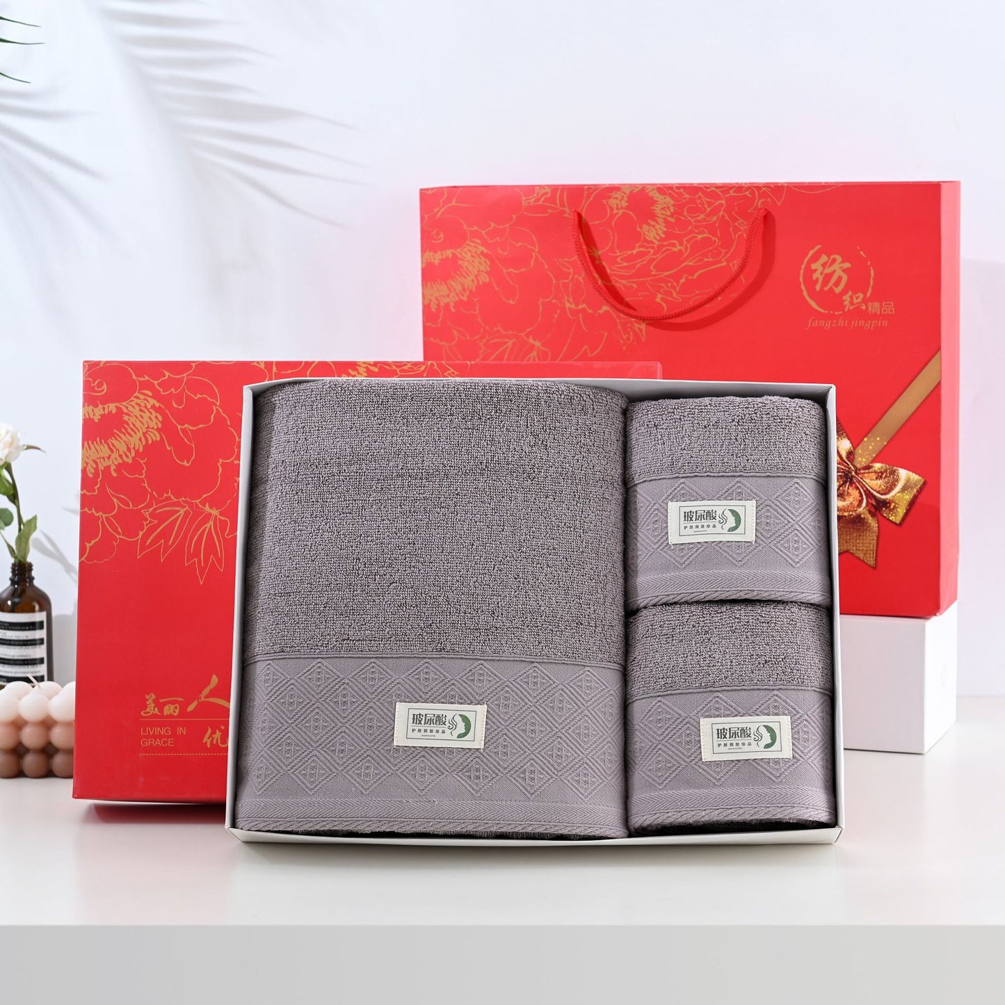 Wholesale Cotton Bath Towel Gift Sets For Wedding Favors And Corporate Gifts