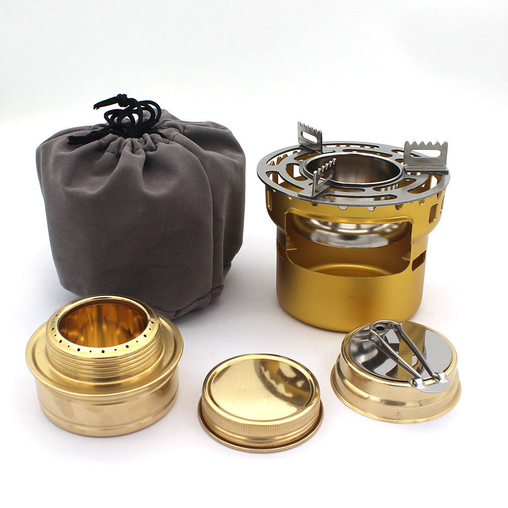 Outdoor Aluminum Alloy Alcohol Stove Cookware