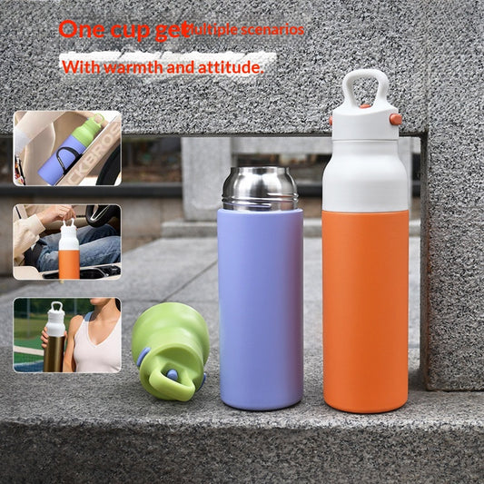 Insulated With A Tea Compartment Quick-opening Lid
