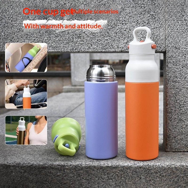 Insulated With A Tea Compartment Quick-opening Lid