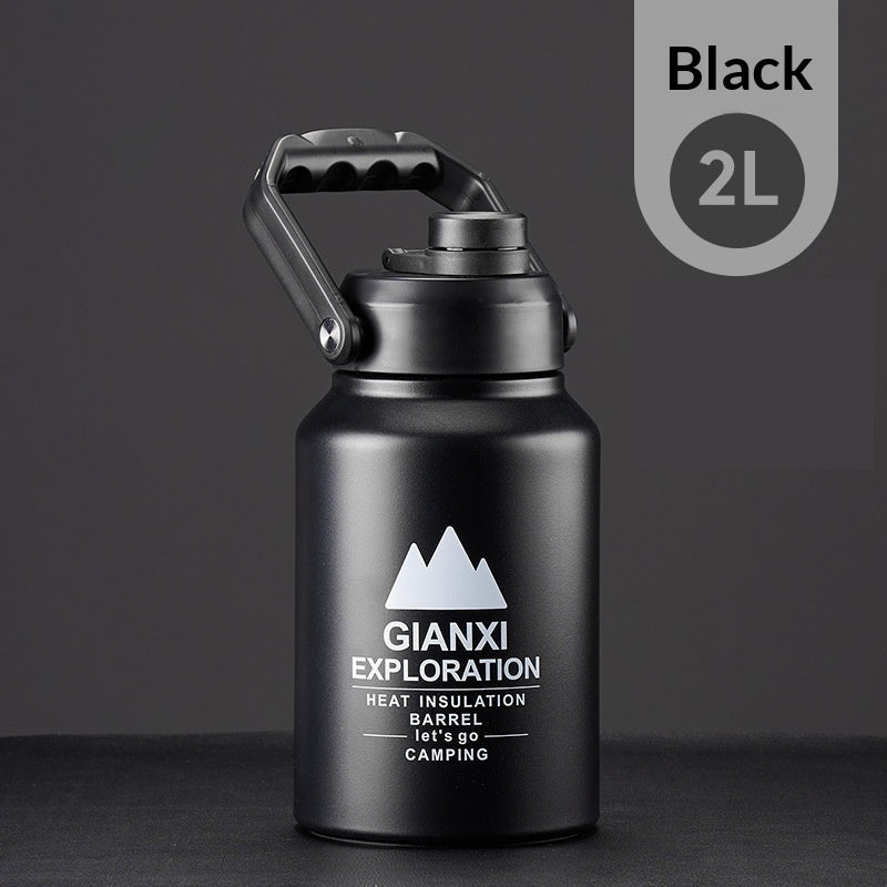 Outdoor Camping Picnic Stainless Steel Insulated Food Carrier