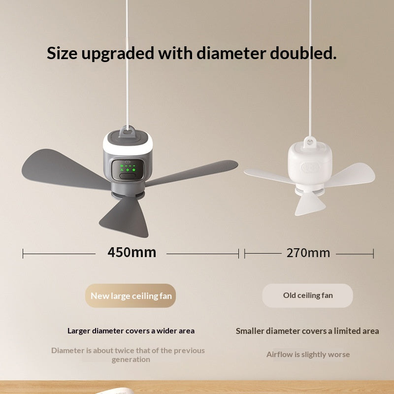 Wireless Small Ceiling Fan With USB Charging