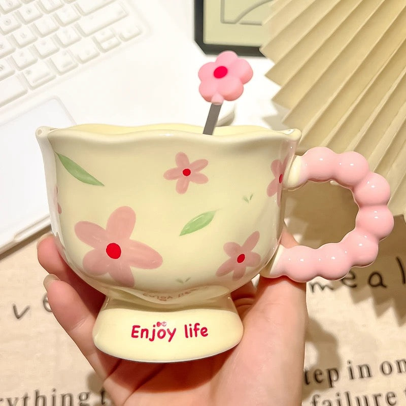 Ceramic Cup Birthday Gift For Girls Gift Box Water Mug