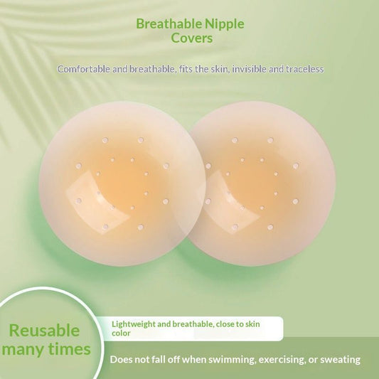 Breathable Invisible Black-tech Thin Nipple Covers