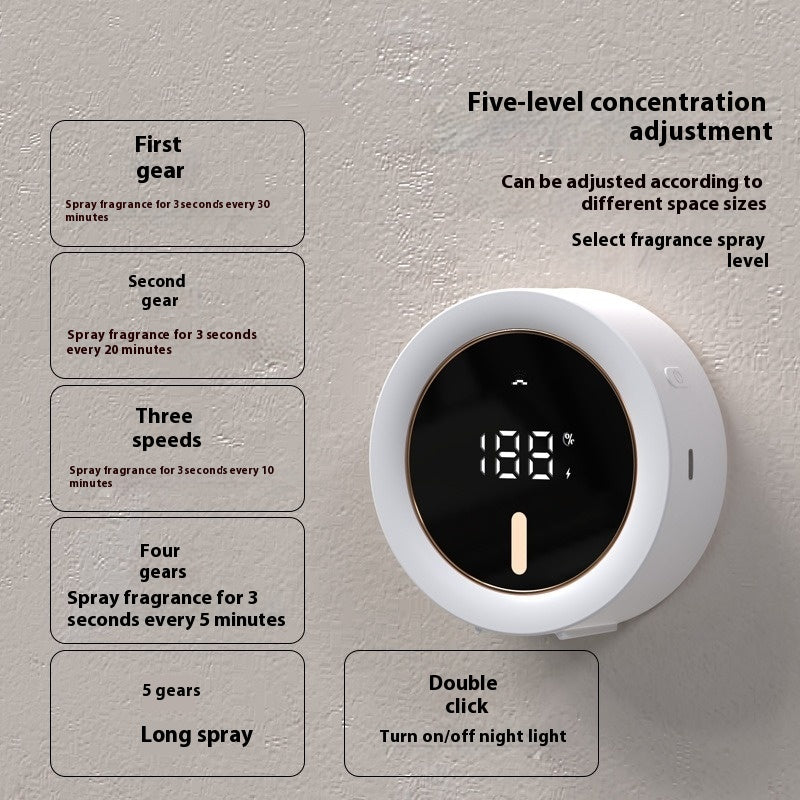 Home Smart Aerosol Dispenser Charging Wall-mounted