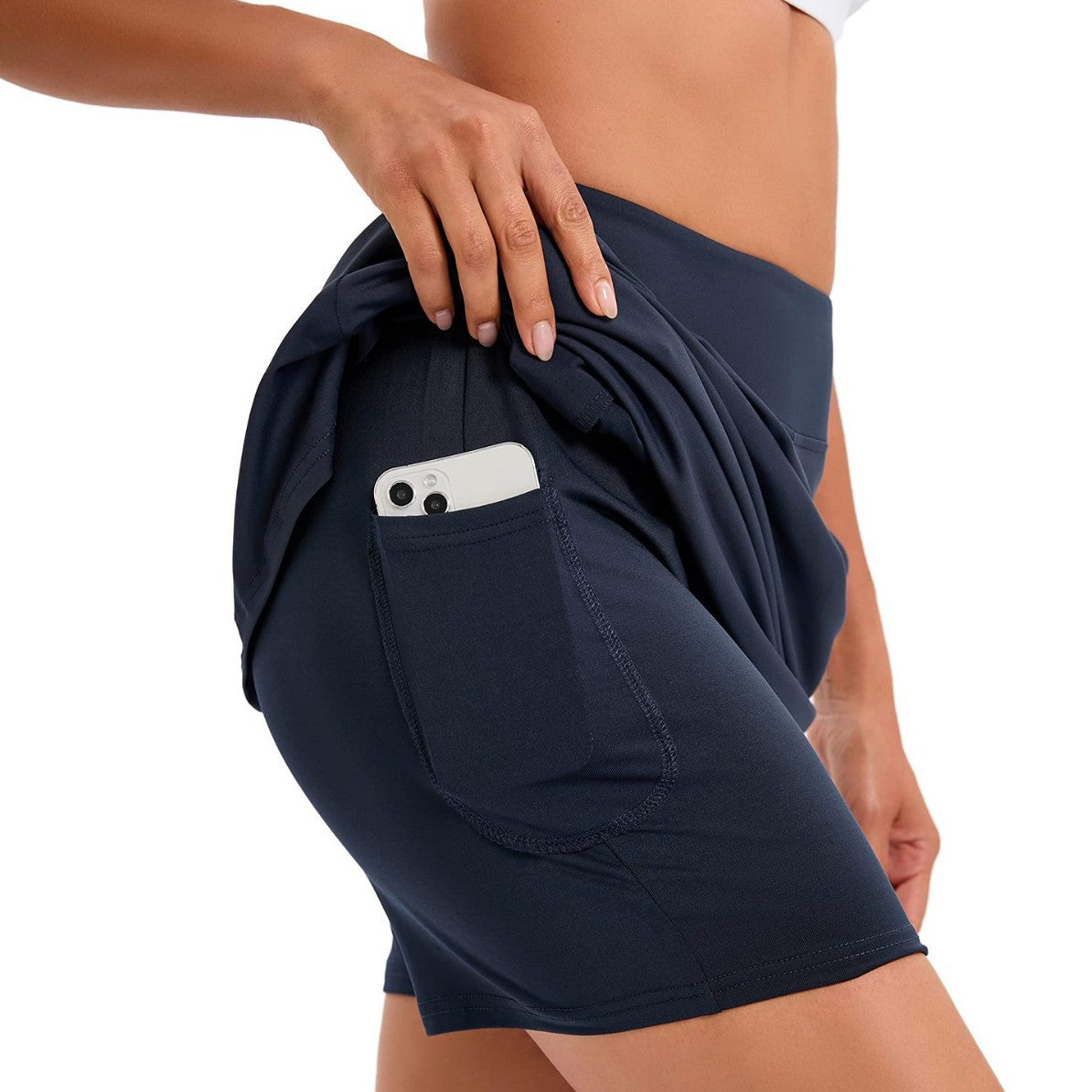 Yoga Fitness And Running High-waisted Tennis Skirt
