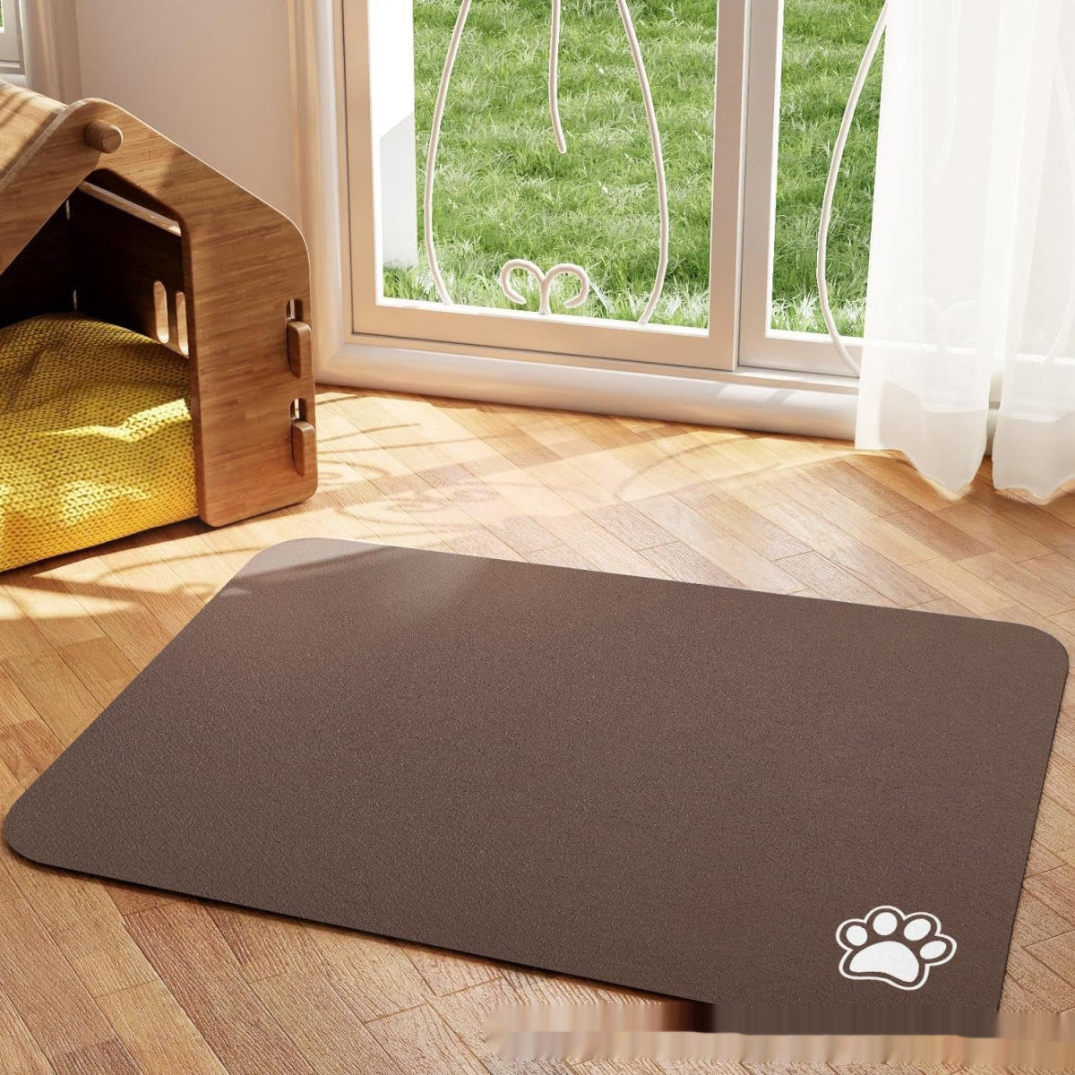 Pet Water-absorbent Quick-drying And Stain-resistant Floor Mat