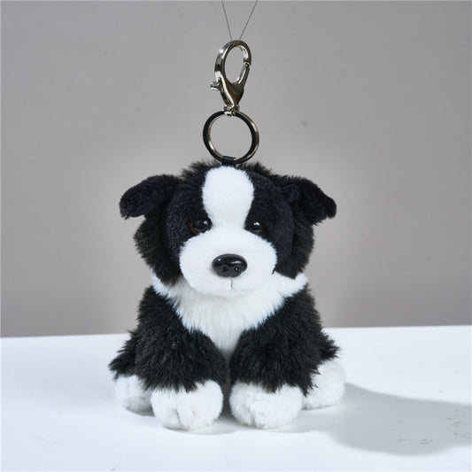 Border Collie Plush Toy Charm Decompression Gift