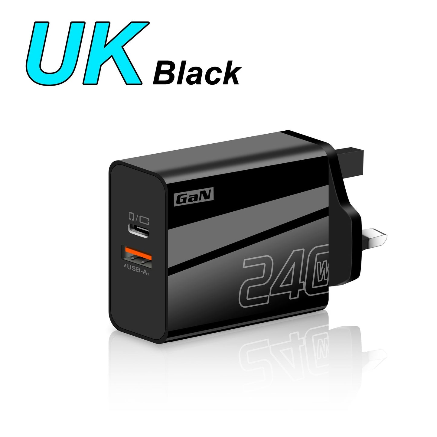 240W Multi-port Fast-charging Adapter For Smartphones