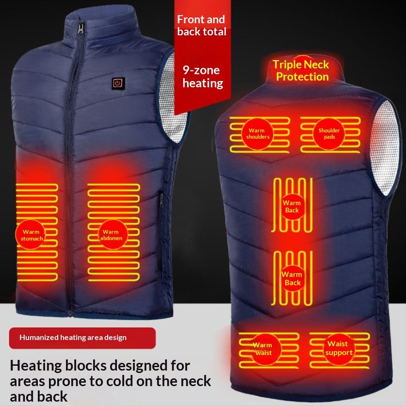 Dual-Control Smart Heating Vest For Men And Women